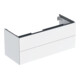 Geberit Waschtischunterschrank One 118,4x50,4x47cm, w/l hochgl., 2 Laden-1