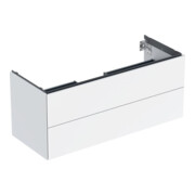 Geberit Waschtischunterschrank One 118,4x50,4x47cm, w/l hochgl., 2 Laden