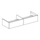 Geberit Waschtischunterschrank One 133,2x50,4x47cm, 2 Laden, matt-schwarz-5