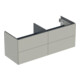 Geberit Waschtischunterschrank One 133,2x50,4x47cm, 4 L, greige/lackiert ma-1