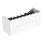 Geberit Waschtischunterschrank One 2 Laden, we. hgl, 104,5x46,5x39,6cm