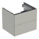 Geberit Waschtischunterschrank One 59,2x50,4x47cm, greige/lackiert m, 2 L-1