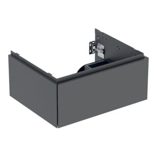 Geberit Waschtischunterschrank One 59,2x50,4x47cm, lava/lackiert m, 1 Laden