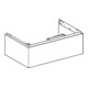 Geberit Waschtischunterschrank One 74x50,4x47cm, Eiche/Mela Holz, 1 Laden