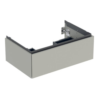 Geberit Waschtischunterschrank One 74x50,4x47cm, greige/lackiert m, 1 Laden
