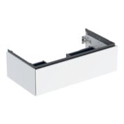 Geberit Waschtischunterschrank One 88,8x50,4x47cm, w/lack. hochgl., 1 Laden