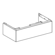 Geberit Waschtischunterschrank One 88,8x50,4x47cm, w/lack. hochgl., 1 Laden-2