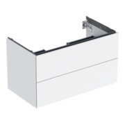 Geberit Waschtischunterschrank One 88,8x50,4x47cm, w/lack. hochgl., 2 Laden