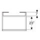 Geberit Waschtischunterschrank Renova Plan 43,5x60,5x34,5cm, 1 T., la., lack. matt-5