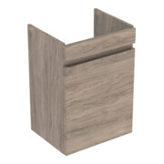 Geberit Waschtischunterschrank Renova Plan 43,5x60,5x34,5cm, 1 T, Nussb, F. strukt.