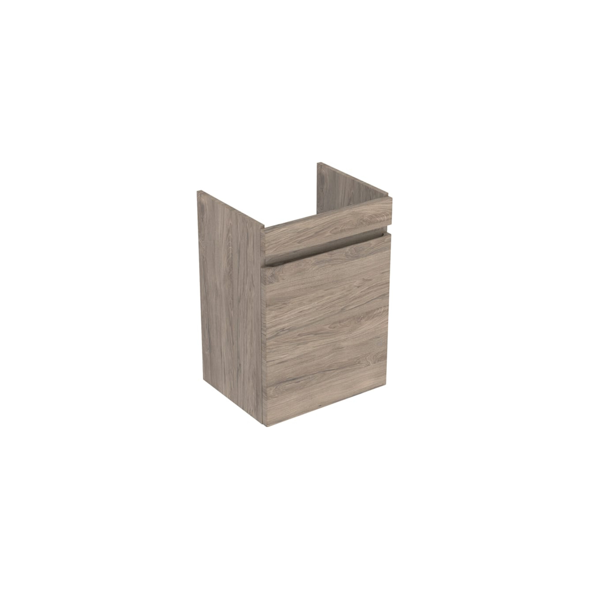 Geberit Waschtischunterschrank Renova Plan 43,5x60,5x34,5cm, 1 T, Nussb, F. strukt.