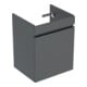 Geberit Waschtischunterschrank Renova Plan 48,4x60,6x40,7cm, lava, lackiert matt-1