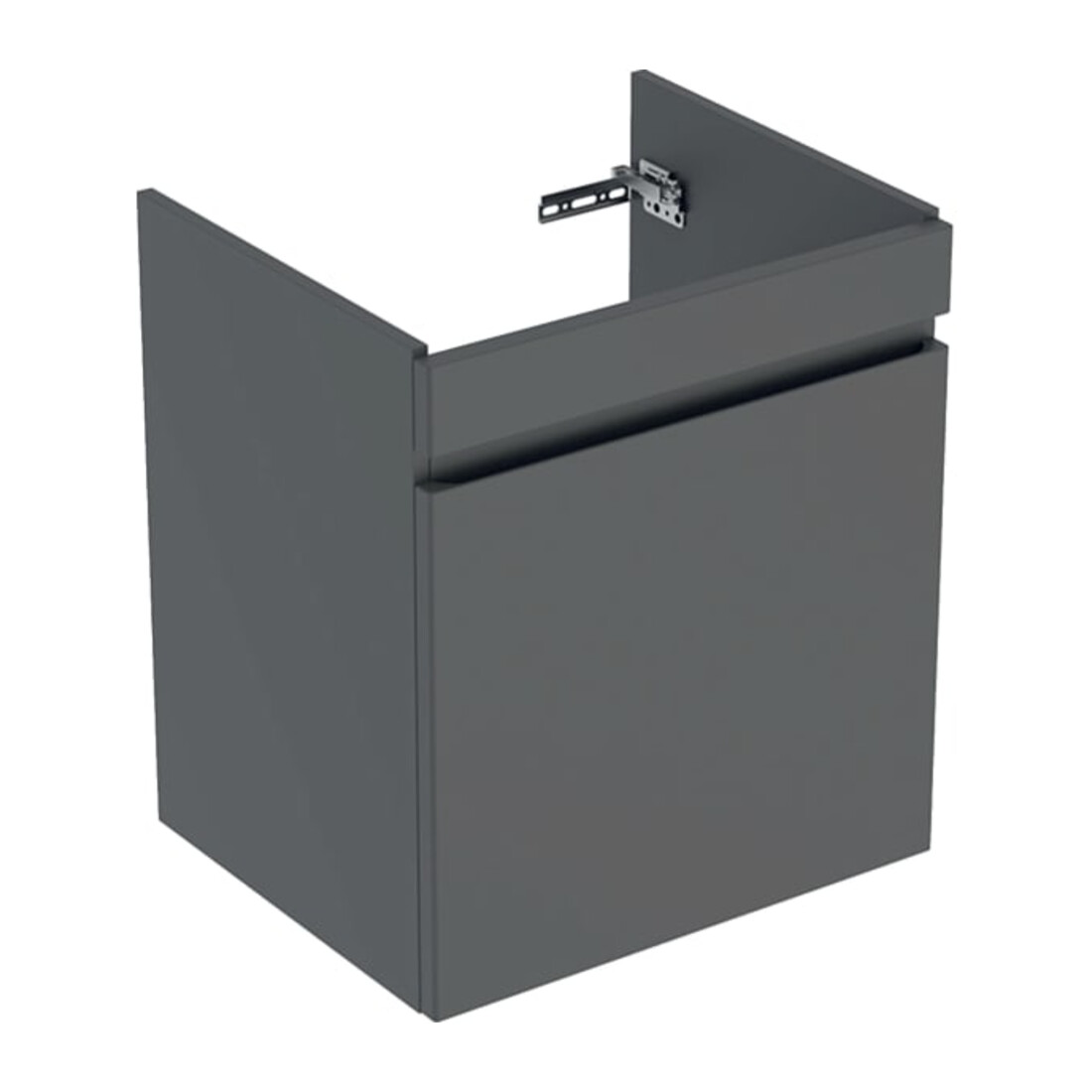 Geberit Waschtischunterschrank Renova Plan 53,6x60,6x44,6cm, lava, lackiert matt