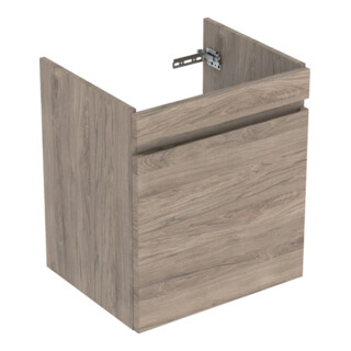 Geberit Waschtischunterschrank Renova Plan 53,6x60,6x44,6cm, Nussb, F. strukturiert