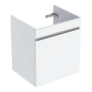 Geberit Waschtischunterschrank Renova Plan 53,6x60,6x44,6cm, we., lack. hochgl.