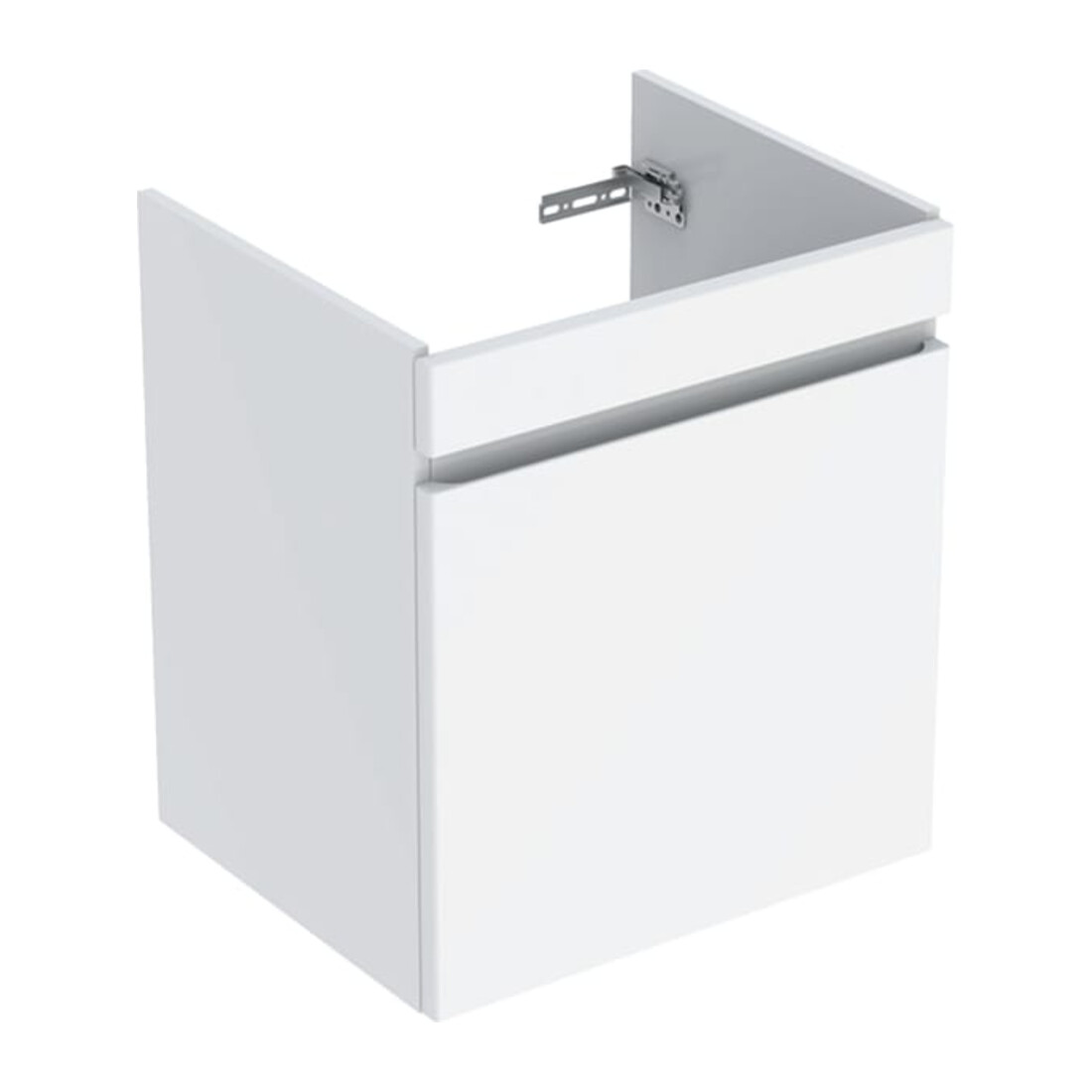 Geberit Waschtischunterschrank Renova Plan 53,6x60,6x44,6cm, we., lack. hochgl.