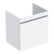 Geberit Waschtischunterschrank Renova Plan 58,5x60,6x44,6cm, we., lack. hochgl.