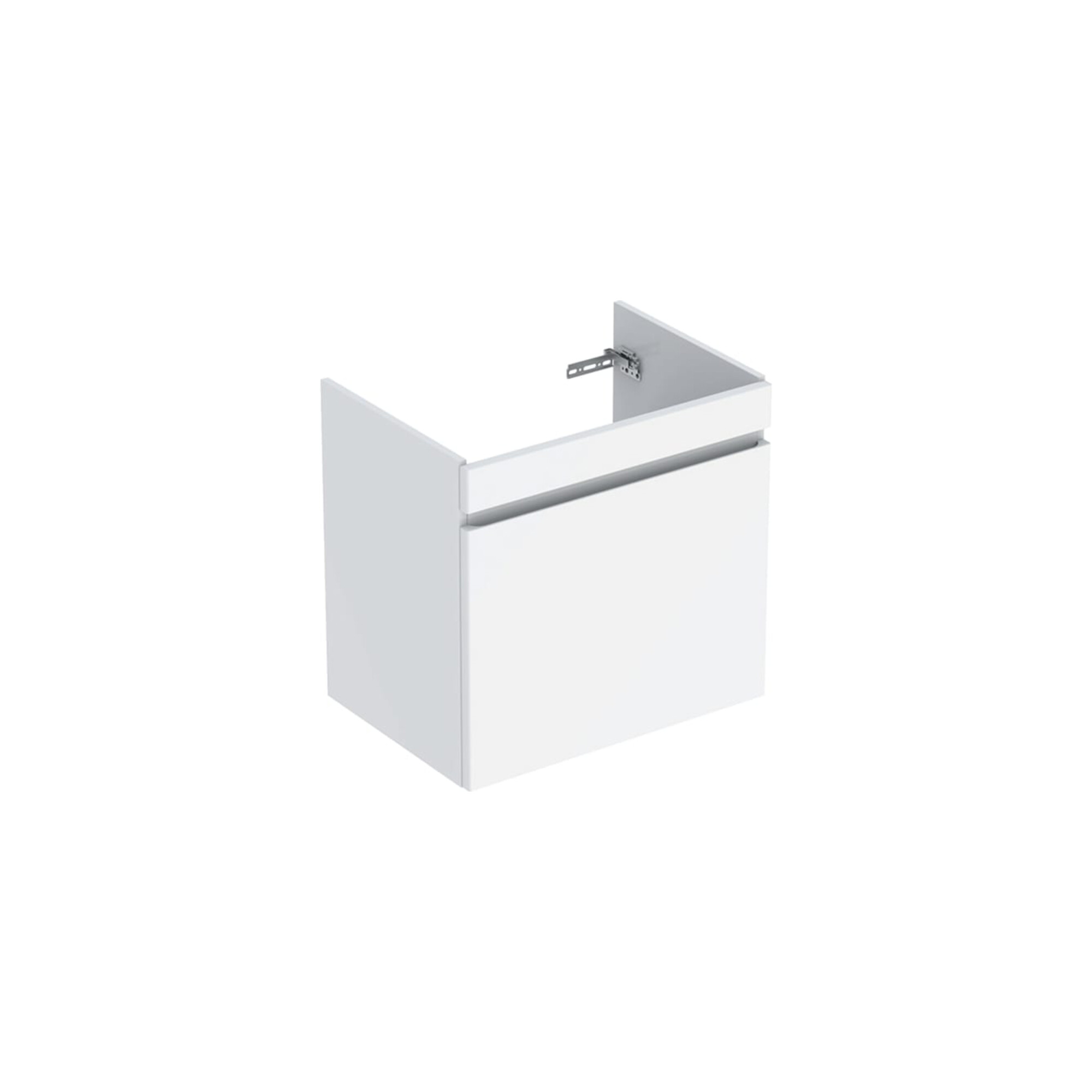 Geberit Waschtischunterschrank Renova Plan 63,4x60,6x44,6cm, we., lack. hochgl.