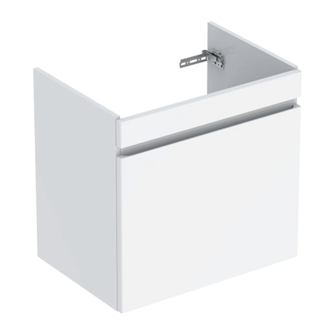 Geberit Waschtischunterschrank Renova Plan 63,4x60,6x44,6cm, we., lack. hochgl.