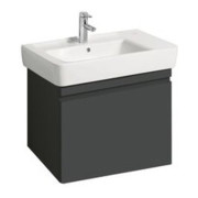 Geberit Waschtischunterschrank RENOVA PLAN 676 x 586 x 438 mm Lack lava matt-2