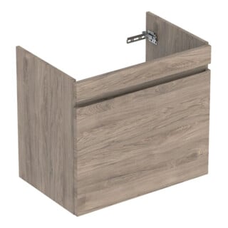 Geberit Waschtischunterschrank Renova Plan 68,2x60,6x44,6cm, Nussb, F. strukturiert