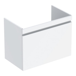 Geberit Waschtischunterschrank Renova Plan 78,2x60,6x44,6cm, we., lack. hochgl.