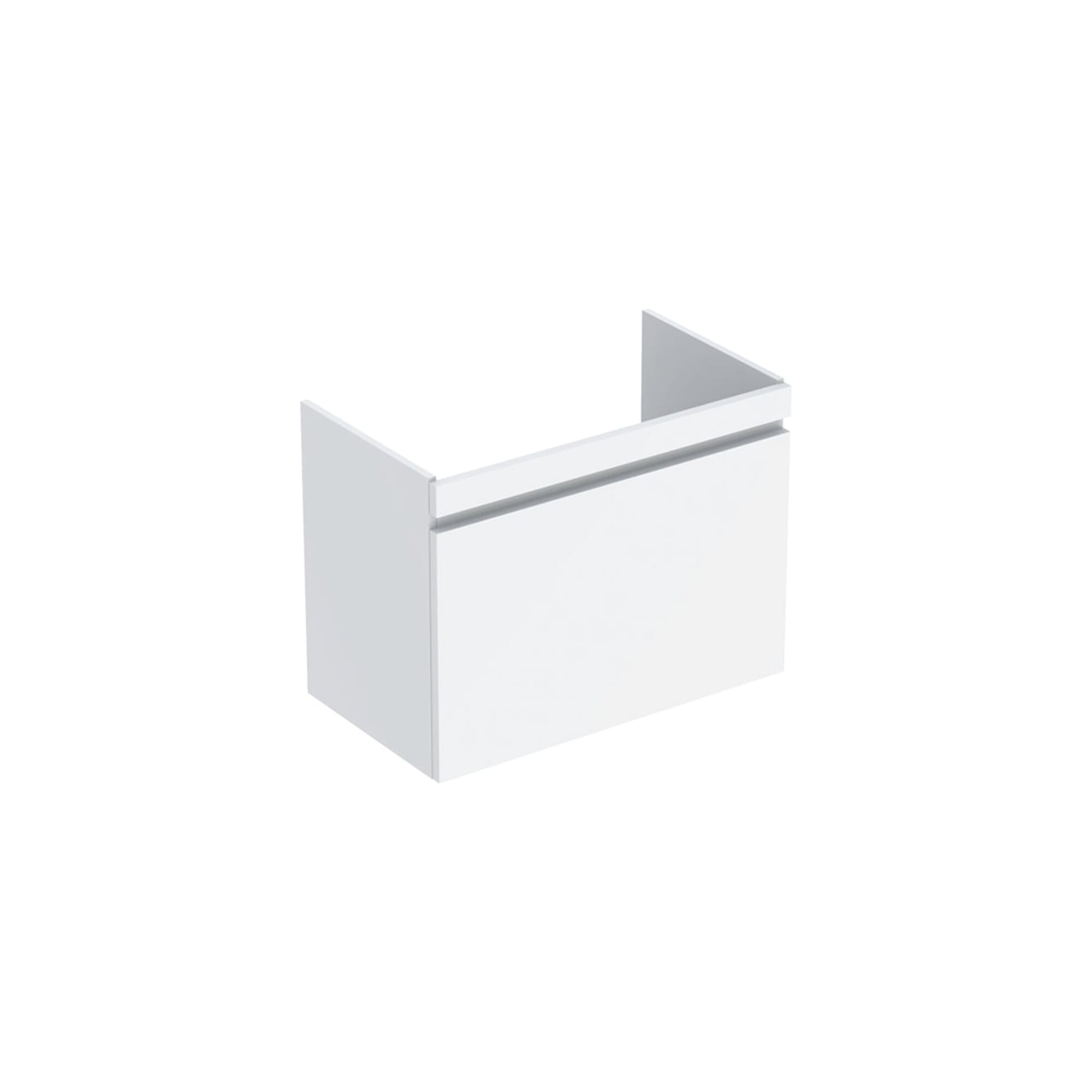 Geberit Waschtischunterschrank Renova Plan 78,2x60,6x44,6cm, we., lack. hochgl.