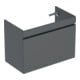 Geberit Waschtischunterschrank Renova Plan 83,2x60,6x44,6cm, lava, lackiert matt-1