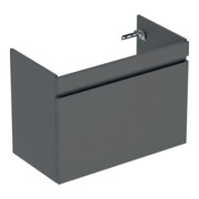 Geberit Waschtischunterschrank Renova Plan 83,2x60,6x44,6cm, lava, lackiert matt