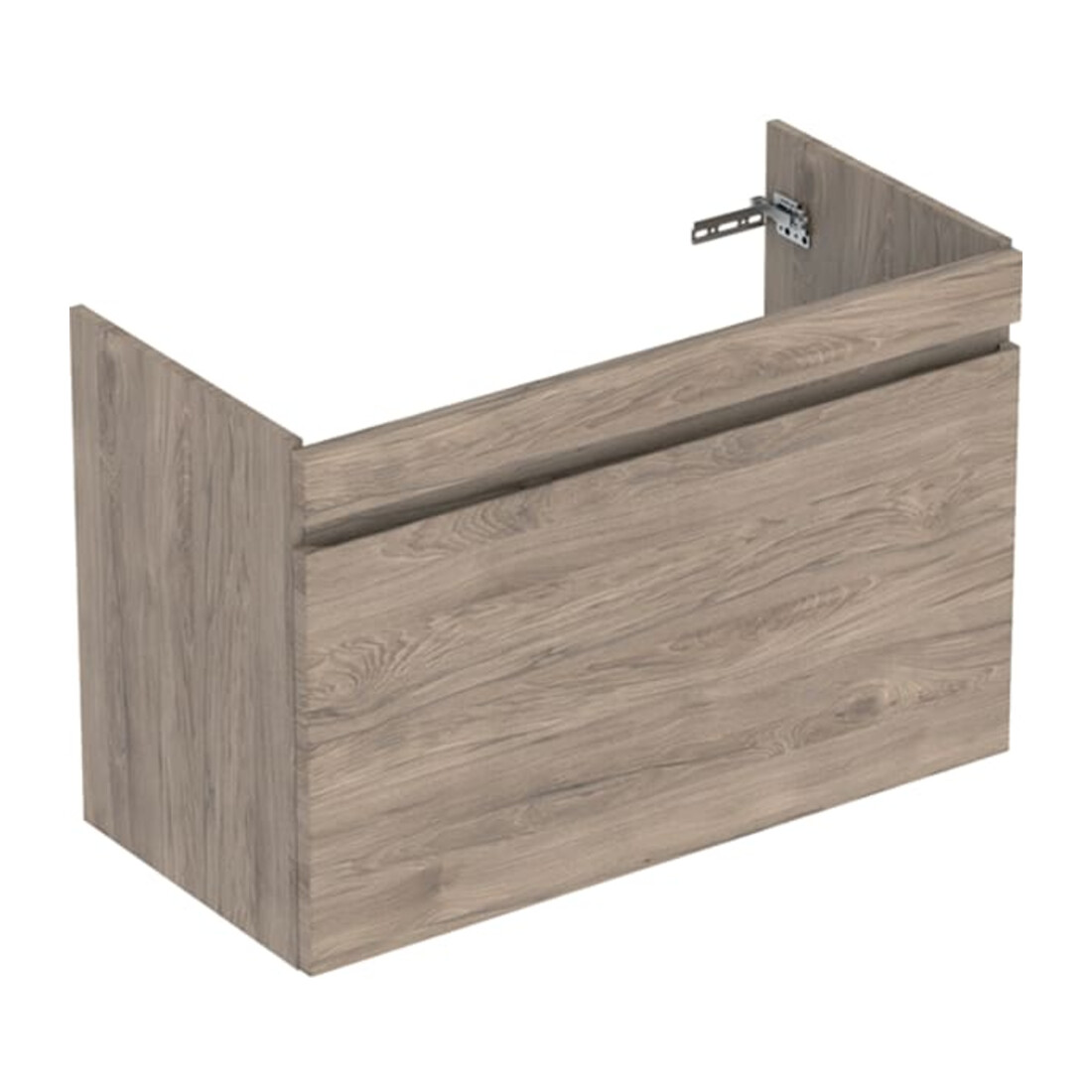 Geberit Waschtischunterschrank Renova Plan 92,8x60,6x44,6cm, Nussb, F. strukturiert