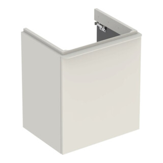Geberit Waschtischunterschrank Smyle Square 53,6x61,7x43,3cm, 1 T. re, sandgr. hgl