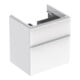 Geberit Waschtischunterschrank Smyle Square 58,4x61,7x47cm, we. hgl, 2 Schubladen-1