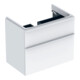 Geberit Waschtischunterschrank Smyle Square 73,4x61,7x47cm, we. hgl, 2 Schubladen-1