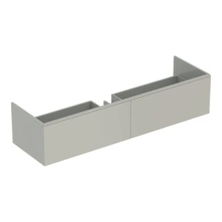 Geberit Waschtischunterschrank Xeno2 159,5x35x47,3cm, m 2 L, lack. m/greige
