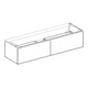 Geberit Waschtischunterschrank Xeno2 159,5x35x47,3cm, m 2 L, lack. m/greige-5