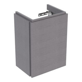 Geberit Waschtischunterschrank Xeno2 38x52,5x26,5cm, m 1 T., strukt./sch.-gr