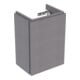 Geberit Waschtischunterschrank Xeno2 38x52,5x26,5cm, m 1 T., strukt./sch.-gr-1