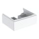 Geberit Waschtischunterschrank Xeno2 58x22x46,2cm, hochgl./we, mit Schublade-1