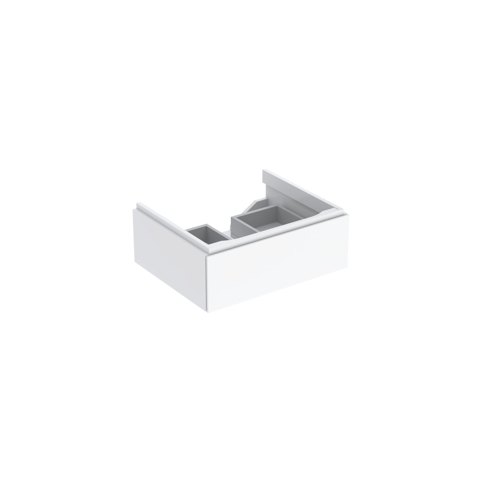 Geberit Waschtischunterschrank Xeno2 58x22x46,2cm, hochgl./we, mit Schublade