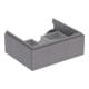 Geberit Waschtischunterschrank Xeno2 58x22x46,2cm, strukt./sch.-gr, m Lade-1