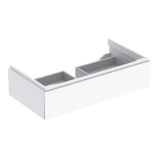 Geberit Waschtischunterschrank Xeno2 88x22x46,2cm, hochgl./we, mit Schublade