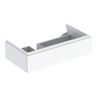 Geberit Waschtischunterschrank Xeno2 88x22x46,2cm, m La., m Abl, hochgl./we