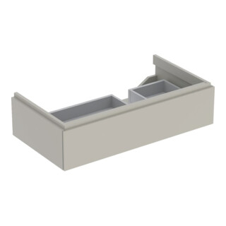 Geberit Waschtischunterschrank Xeno2 88x22x46,2cm, m La., m Abl, m/greige