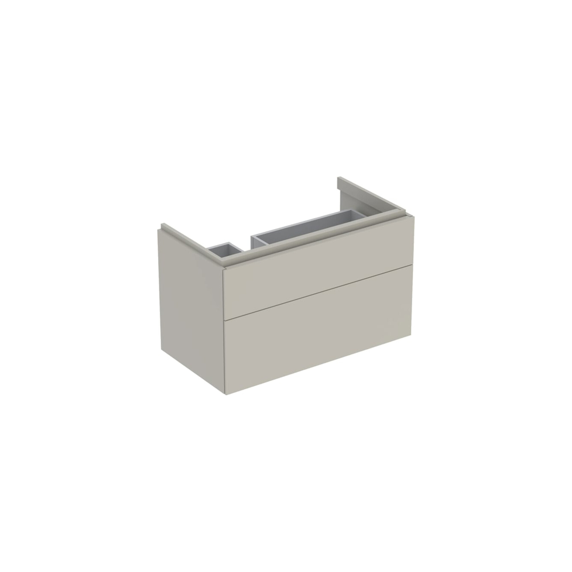 Geberit Waschtischunterschrank Xeno2 88x53x46,2cm, m 2 L, m Abl, m/greige