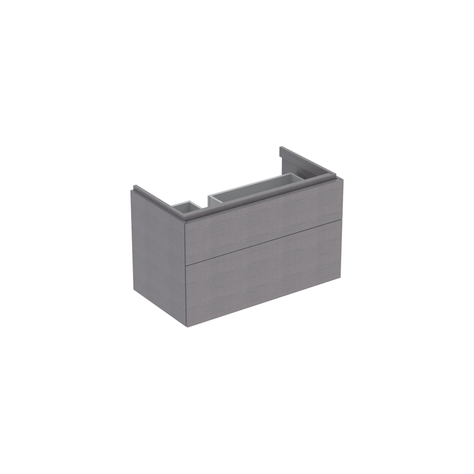 Geberit Waschtischunterschrank Xeno2 88x53x46,2cm, m 2 L, m Abl, struk./s.gr