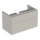 Geberit Waschtischunterschrank Xeno2 88x53x46,2cm, m/greige, mit 2 Schubladen-1