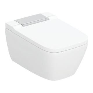 Geberit WC-complet AquaClean Sela Square avec WWC, blanc K-Tect / chrome brillant