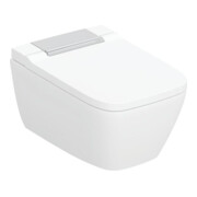 Geberit WC-complet AquaClean Sela Square avec WWC, blanc K-Tect / chrome brillant