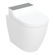 Geberit WC-complet AquaClean Tuma Comfort avec WC sur pied, bas, noir