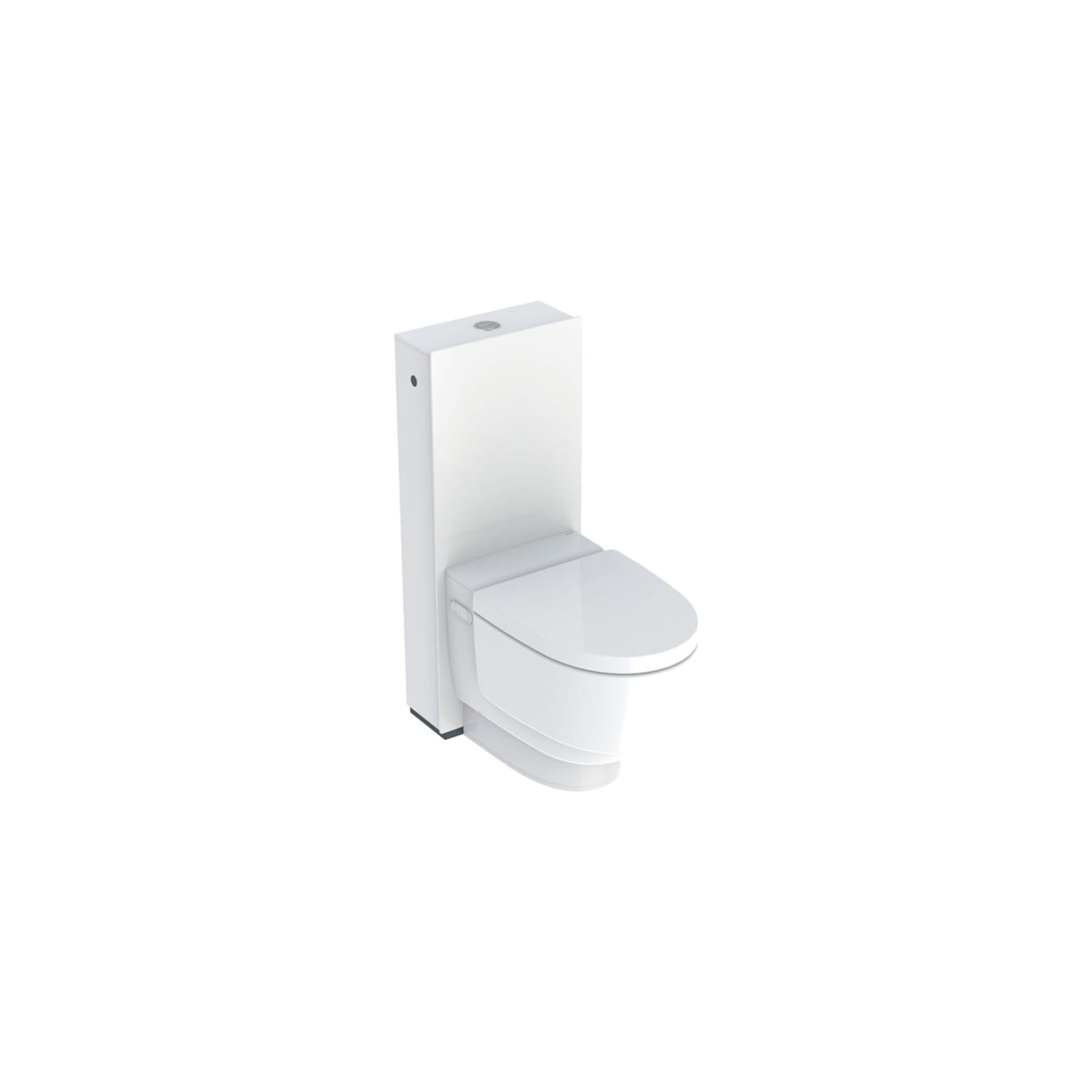 Geberit WC-Komp. AquaClean Mera Classic mit Stand-WC, weiß-alpin